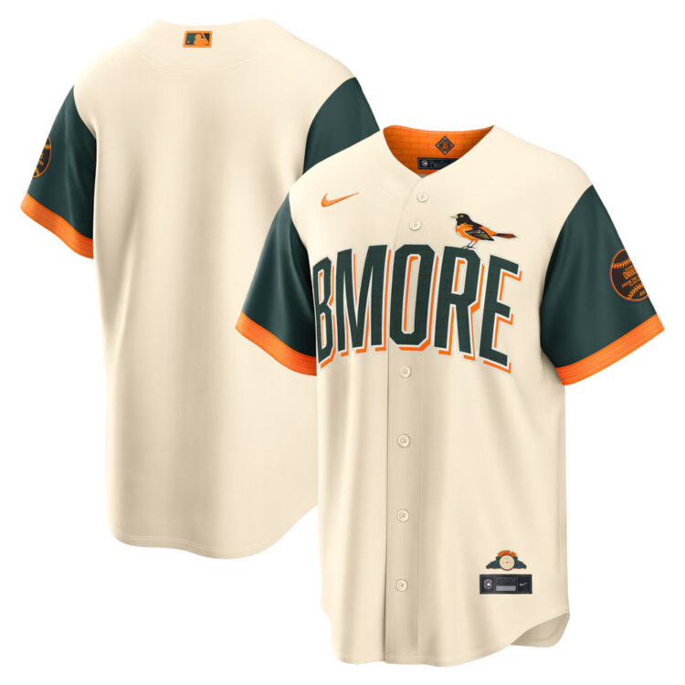 Youth Baltimore Orioles Nike Natural 2026 City Connect Stadium Jersey
