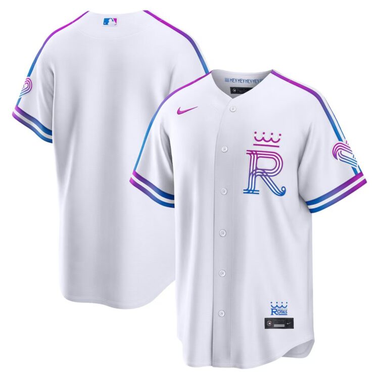 Men's Kansas City Royals Nike White 2026 City Connect Stadium Jersey