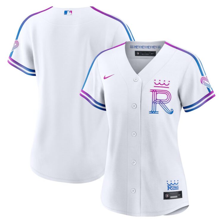 Women's Kansas City Royals Nike White 2026 City Connect Stadium Jersey