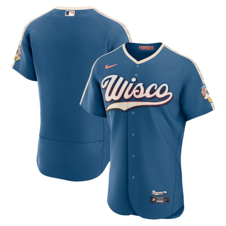 Men's Milwaukee Brewers Nike Mineral Blue 2026 City Connect Authentic Jersey