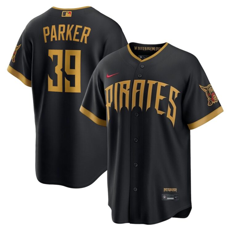 Youth Pittsburgh Pirates #39 Dave Parker Black 2026 City Connect Stitched Jersey