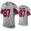 Mens Arizona Cardinals #87 Maxx Williams Nike Silver Inverted Legend Jersey