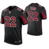 Mens Arizona Cardinals Retired Player #22 Roger Wehrli Nike Black 2nd Alternate Color Rush Legend Jersey