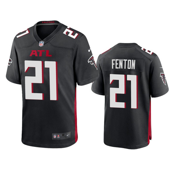 Men's Atlanta Falcons #21 Rashad Fenton Nike Black Vapor Limited Jersey