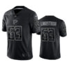 Men's Atlanta Falcons #63 Chris Lindstrom Black Rflctv Limited Jersey