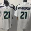 Men's Seattle Seahawks #21 Devon Witherspoon Nike White Vapor Vapor F.U.S.E. Limited Jersey