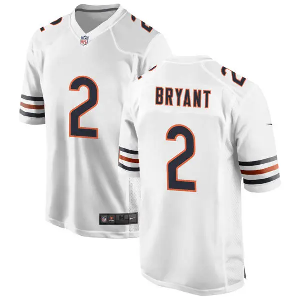 Mens Chicago Bears #2 Coby Bryant Nike White Vapor F.U.S.E. Limited Jersey