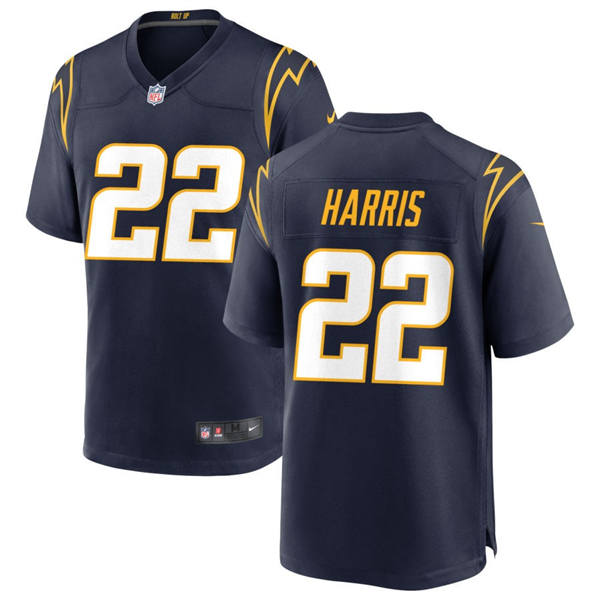 Men's Los Angeles Chargers #22 Najee Harris Nike Navy Alternate Vapor Limited Player Jersey