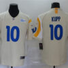 Men's Los Angeles Rams #10 Cooper Kupp  Nike 2020 Style Bone Vapor Limited Jersey