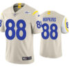 Mens Los Angeles Rams #88 Brycen Hopkins Nike Bone Vapor Untouchable Limited Jersey