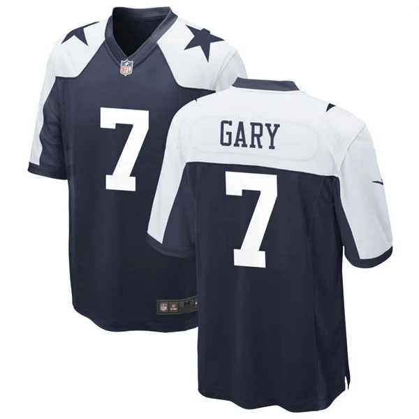 Mens Dallas Cowboys #7 Rashan Gary Nike Navy Alternate Vapor F.U.S.E. Limited Jersey