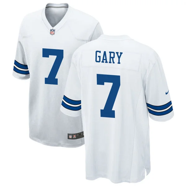 Mens Dallas Cowboys #7 Rashan Gary Nike White Vapor F.U.S.E. Limited Jersey