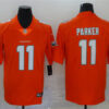 Mens Miami Dolphins #11 DeVante Parker Nike Orange Color Rush Limited Jersey