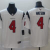 Men's Houston Texans #4 Deshaun Watson Nike White Vapor Limited Jersey