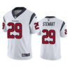 Men's Houston Texans #29 M.J. Stewart Nike White Vapor Limited Player Jersey