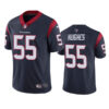 Men's Houston Texans #55 Jerry Hughes Nike Navy Vapor Limited Player Jersey