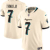 Men's Jacksonville Jaguars #7 Brian Thomas Jr. Cream 2026 F.U.S.E. Rivalries Collection Limited Stitched Football Jersey