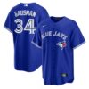 Men's Toronto Blue Jays Kevin Gausman #34 Rush Blue Jersey