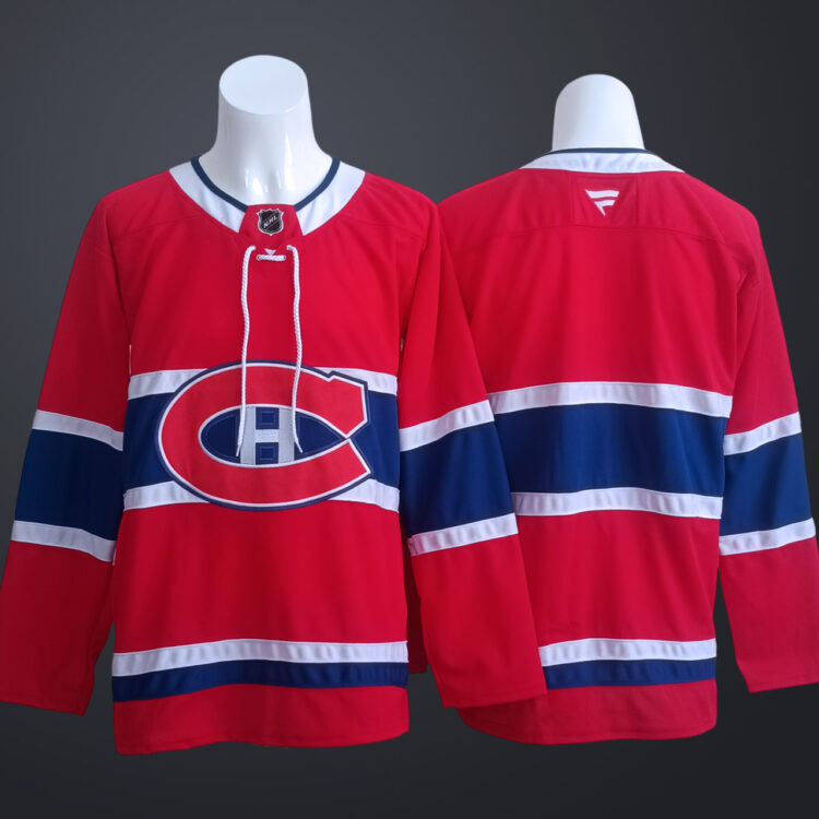 Men’s Montreal Canadiens Team Blank Home Stitched Jersey