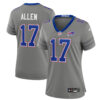 Women's Buffalo Bills #17 Josh Allen Gray Nickel City Vapor F.U.S.E. Limited Jersey