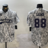 Men's Dallas Cowboys CeeDee Lamb #88 Arctic Camo 2024 Salute to Service Jersey