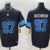 Men's Detroit Lions Aidan Hutchinson #97 Black Vapor F.U.S.E. Limited Jersey