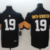 Men's Pittsburgh Steelers #19 JuJu Smith-Schuster Black Jersey