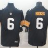 Men's Pittsburgh Steelers Devlin Hodges #6 Black Jersey