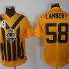 Men's Pittsburgh Steelers Jack Lambert #58 Gold Jersey