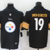Men's Pittsburgh Steelers #19 JuJu Smith-Schuster Black Alternate Jersey