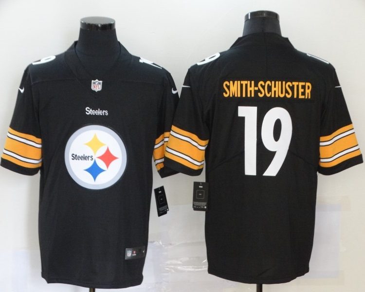 Men's Pittsburgh Steelers #19 JuJu Smith-Schuster Black Alternate Jersey