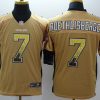 Men's Pittsburgh Steelers Ben Roethlisberger #7 Gold Jersey
