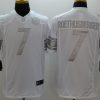 Men's Pittsburgh Steelers Ben Roethlisberger #7 White Jersey