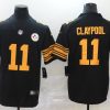 Men's Pittsburgh Steelers Chase Claypool #11 Black Alternate Legend Jersey