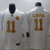 Men's Pittsburgh Steelers Chase Claypool #11 White Jersey