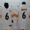 Men's Pittsburgh Steelers Devlin Hodges #6 White Jersey