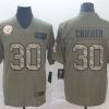 Men's Pittsburgh Steelers James Conner #30 Brown Jersey