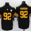 Men's Pittsburgh Steelers James Harrison #92 Black Alternate Legend Jersey