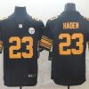 Men's Pittsburgh Steelers Joe Harden #23 Black Alternate Legend Jersey