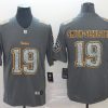 Men's Pittsburgh Steelers JuJu Smith-Schuster #19 Gray Jersey