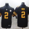 Men's Pittsburgh Steelers Michael Vick #2 Black Alternate Legend Jersey