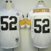 Men's Pittsburgh Steelers Mike Webster Mitchell & Ness White Legacy Jersey