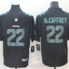 Men's Carolina Panthers Christian McCaffrey #22 Black Authentic Jersey