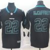 Men's Carolina Panthers Christian McCaffrey #22 Black Jersey