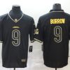 Men's Cincinnati Bengals #9 Joe Burrow Black Team Jersey