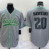 Men's Philadelphia Eagles Brian Dawkins #20 Gray Jersey Joint Edition