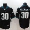 Men's Philadelphia Eagles Corey Clement #30 Black Jersey