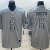 Men's Philadelphia Eagles DeVonta Smith #6 Gray Atmosphere Jersey