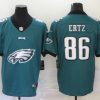 Men's Philadelphia Eagles Zach Ertz #86 Midnight Green Jersey