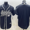 Men's Philadelphia Eagles Black RFLCTV Limited Blank Jersey